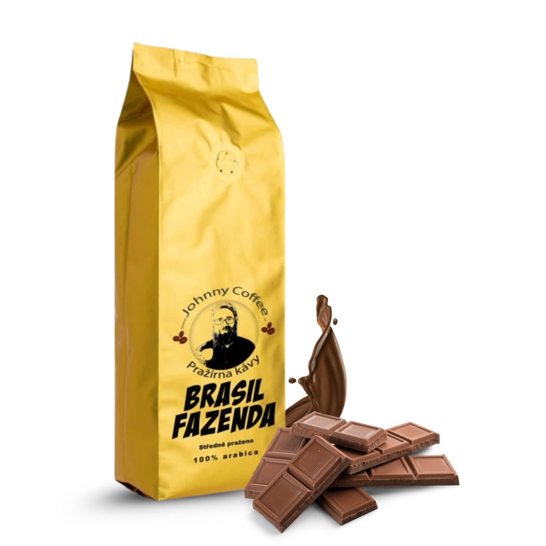 Tmavě pražená káva na espresso a cappuccino — Johnny Coffee