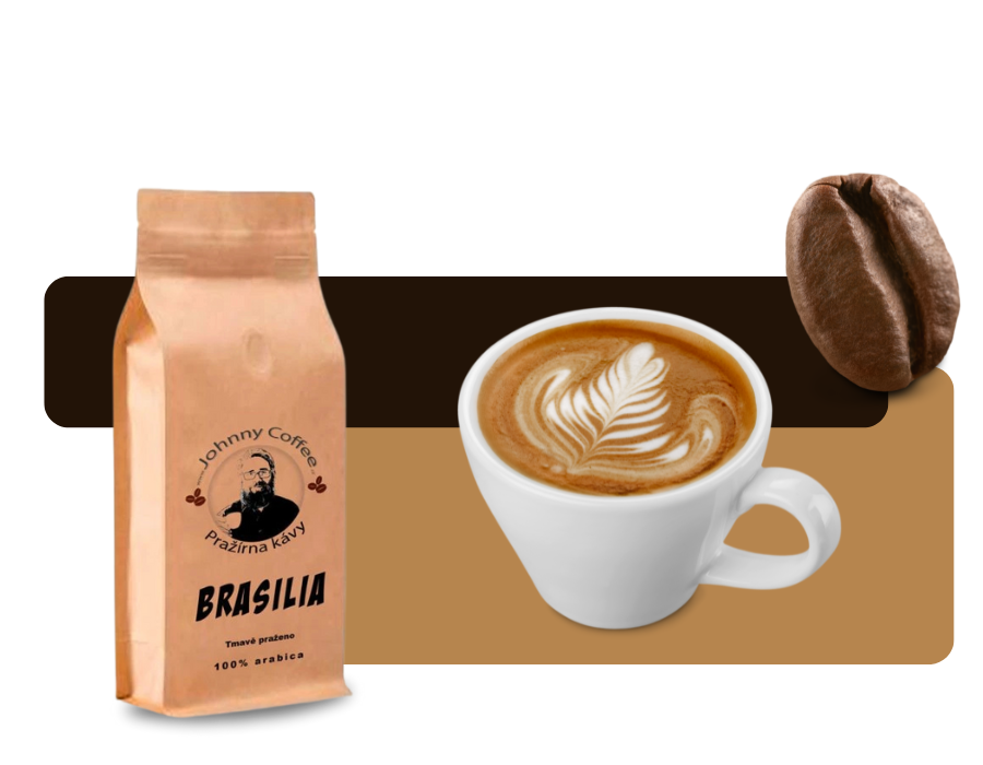 Cappuccino z 100 % arabiky — Johnny Coffee