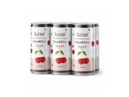 OsvěžíTo Kyselá višeň - 330 ml Šufan