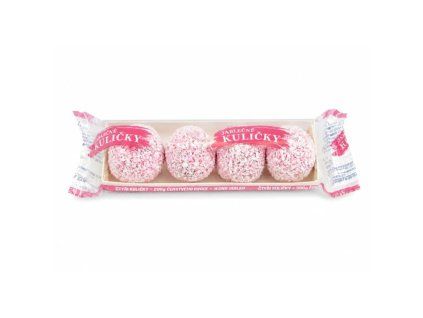 snack z ceskych jablek bioprodukta s jahodovou polevou