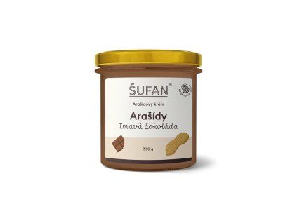 Arašídy s tmavou čokoládoul ŠUFAN 330g na pečení u Johnny Coffee