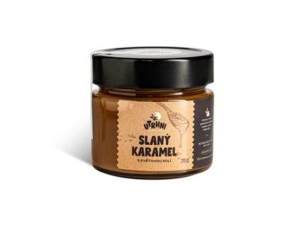 Slaný karamel s květovou solí 210g od utrhni u Johnny Coffee (3)
