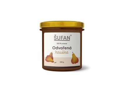 Odvařená hruška do kaší a jogurtu